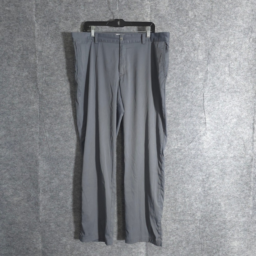Nike Golf Tour Performance Dri-FIT Gray Pants Mens 38x32 Golfing Training Sport